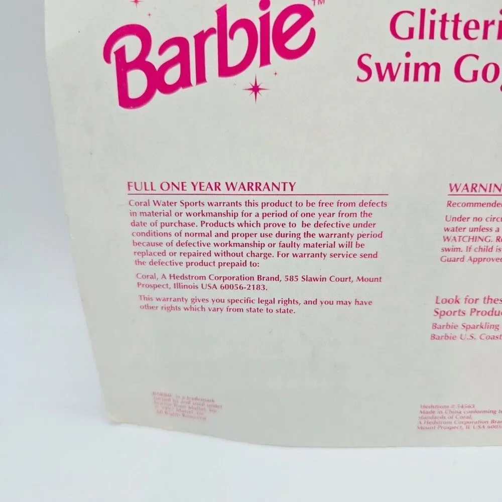 Barbie vintage glittering